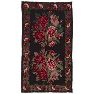 Rose kelim old